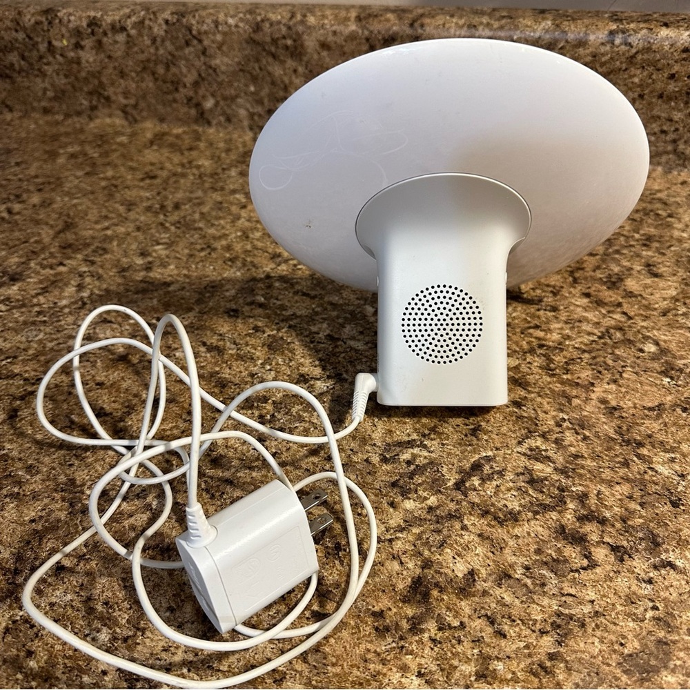 Philips HF3500 White Sunrise-Style Wake Up LED Light Alarm Clock - Picture 3 of 4
